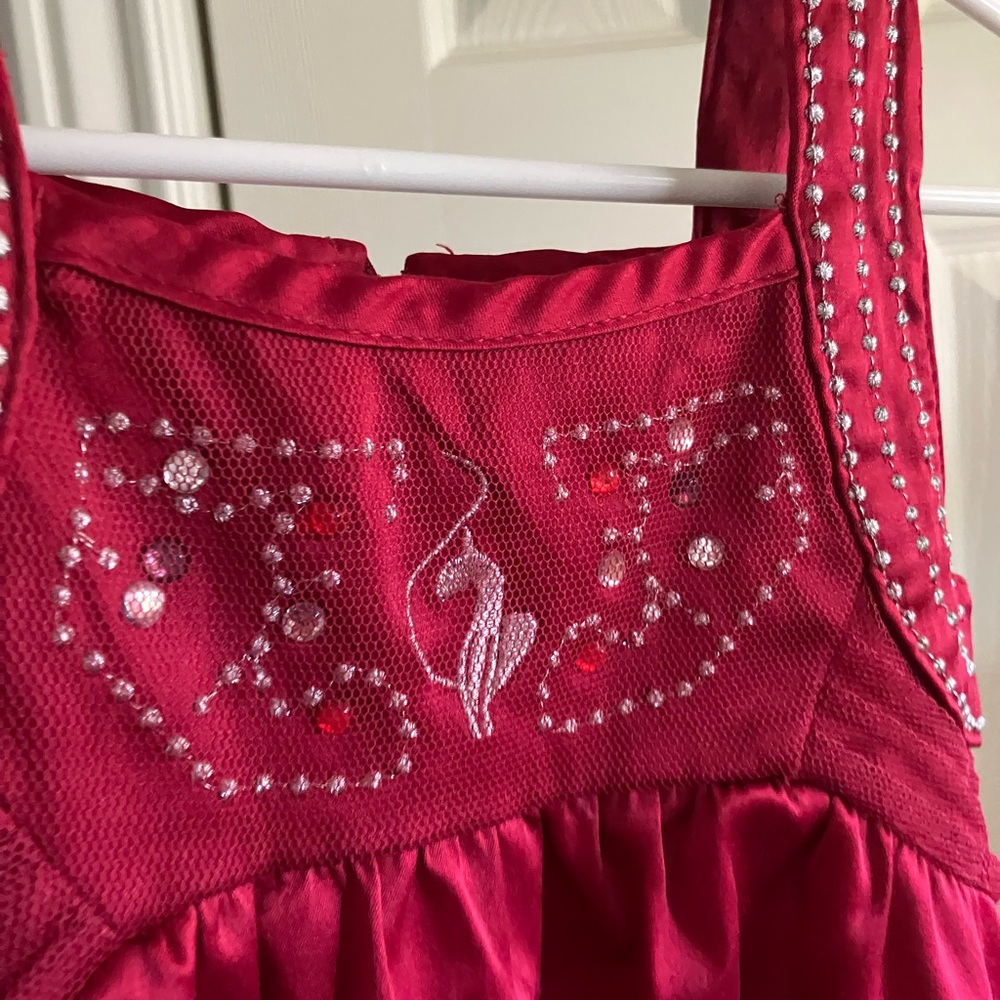 Baby Phat Kids Burgundy Dress 2T - Picture 2 of 7